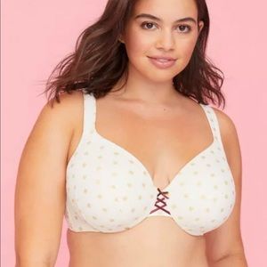 Cacique 40C Snowflake Bra